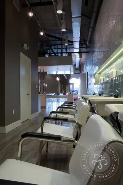 Retail Construction - Beauty Salon Hair Wash and Rinse